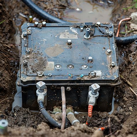 clogged septic junction box|septic tank electrical junction box.